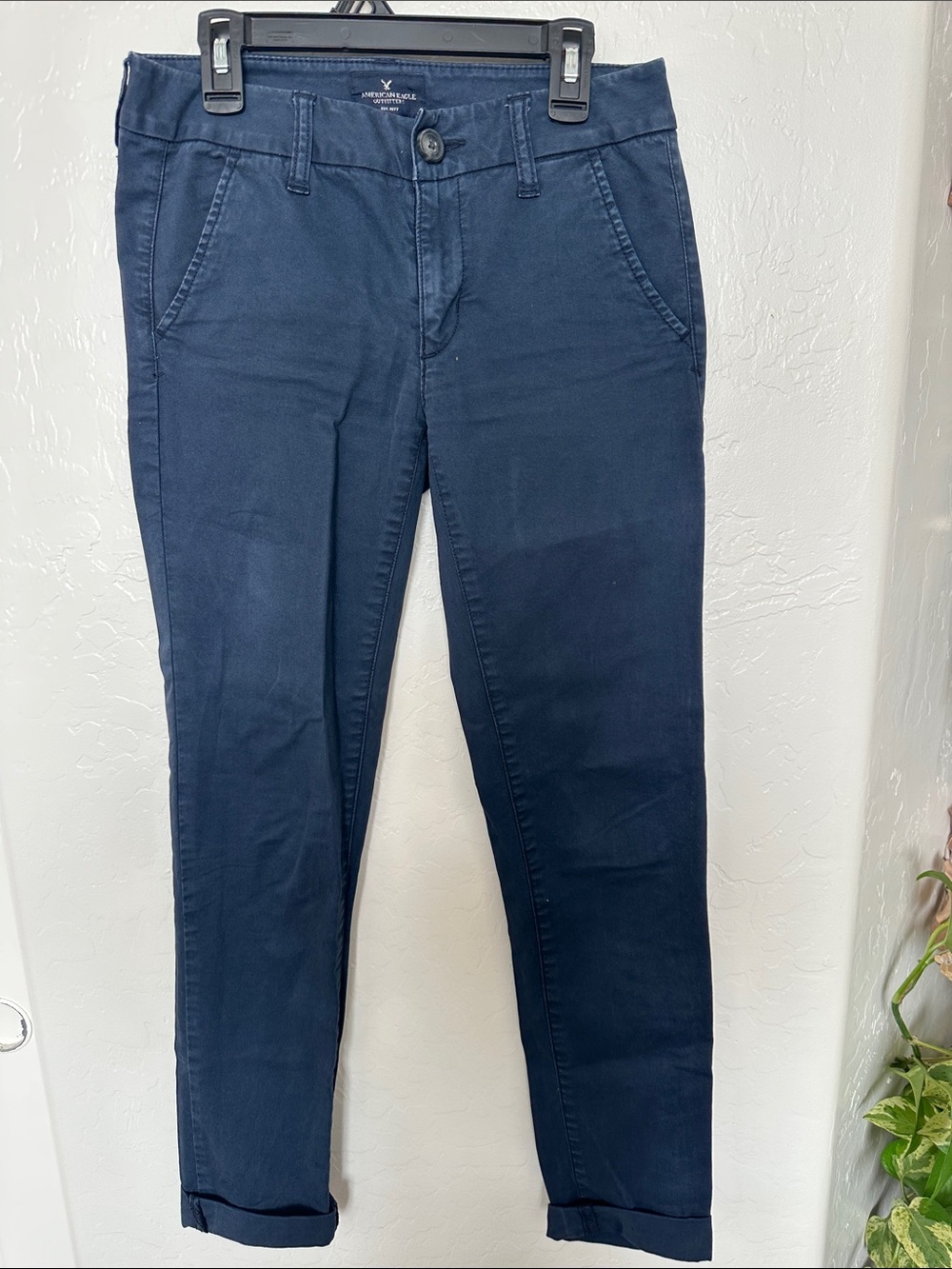 American Eagle Outfitters Dark Navy Skinny Chinos